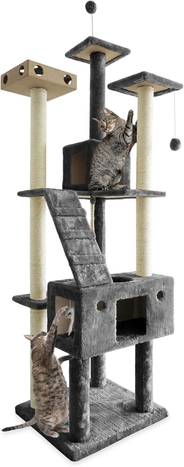FurHaven Tiger Tough 69.3'' H Cat Tree
