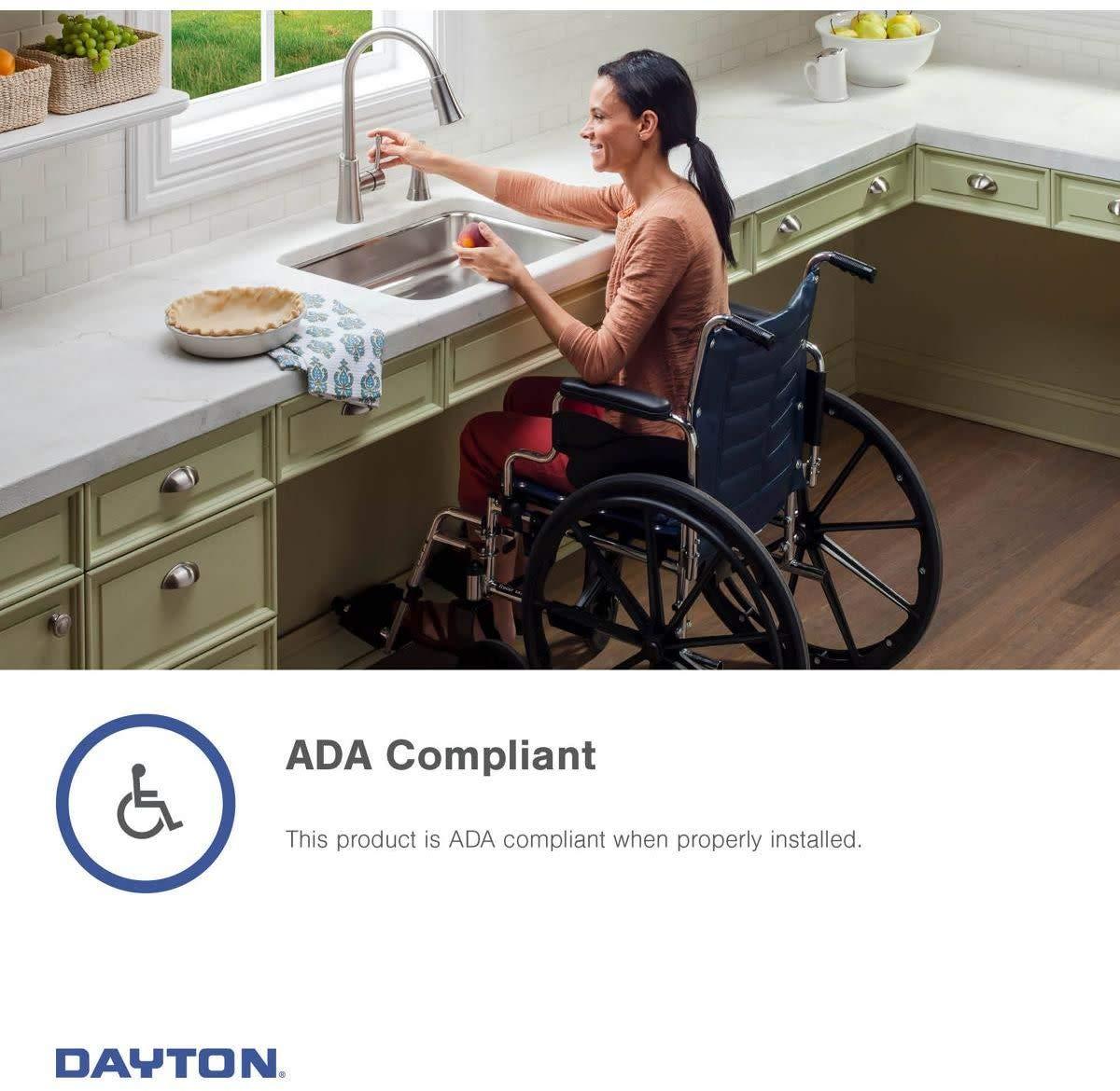 Dayton 25" L x 22" W Drop-In Kitchen Sink