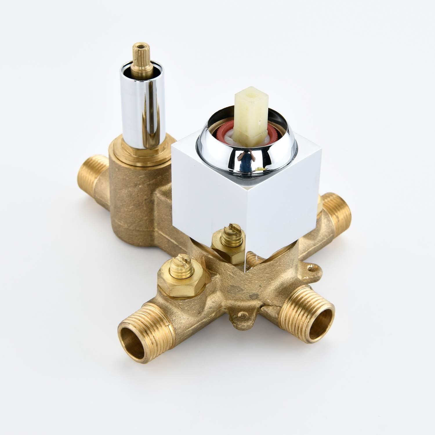 Complete Shower System with Rough in-Valve