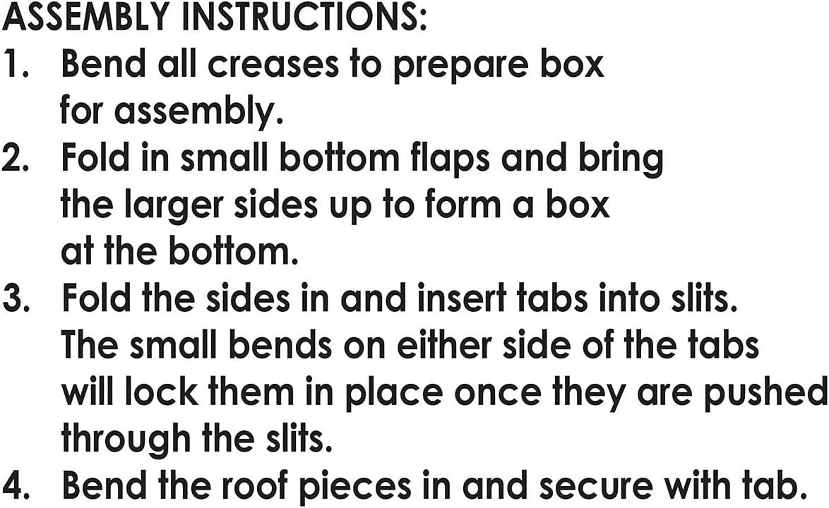 Beistle 3 1/4" x 6" Castle Favor Box 9/Pack 54138