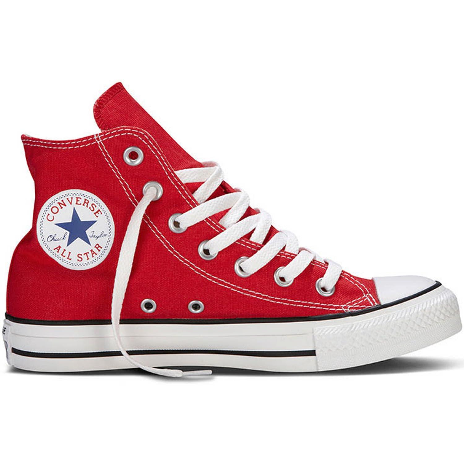 Converse Unisex Chuck Taylor Canvas High Top Shoes Red 6.5 Women/4.5 Men
