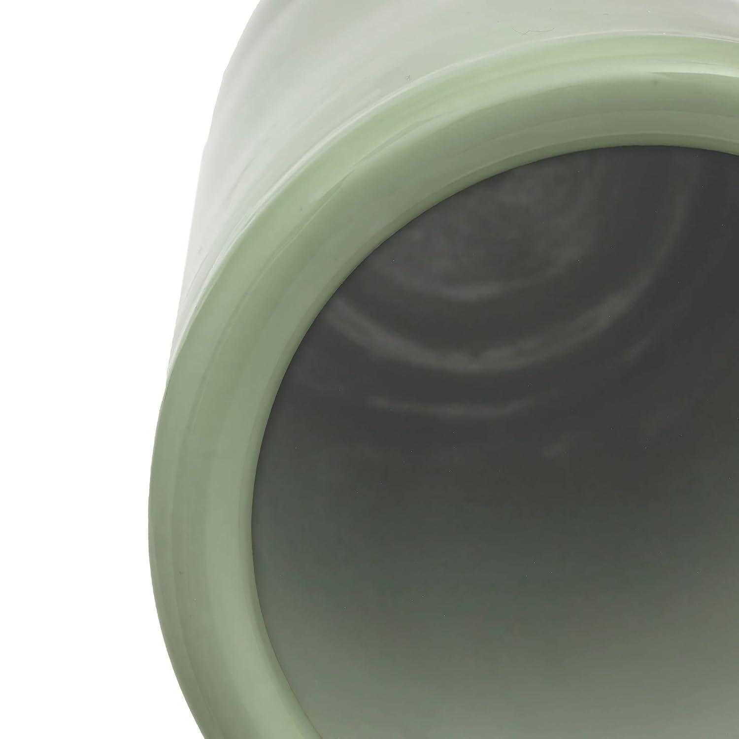 24" Porcelain Umbrella Stand Celadon