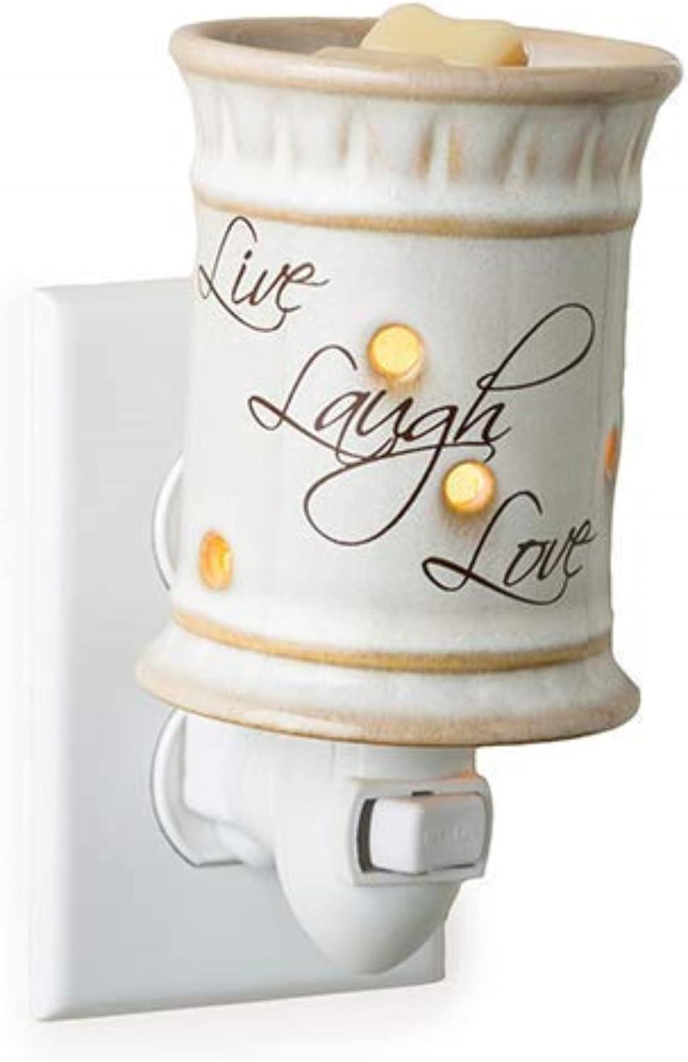 Live Laugh Love Ceramic Pluggable Wax Warmer