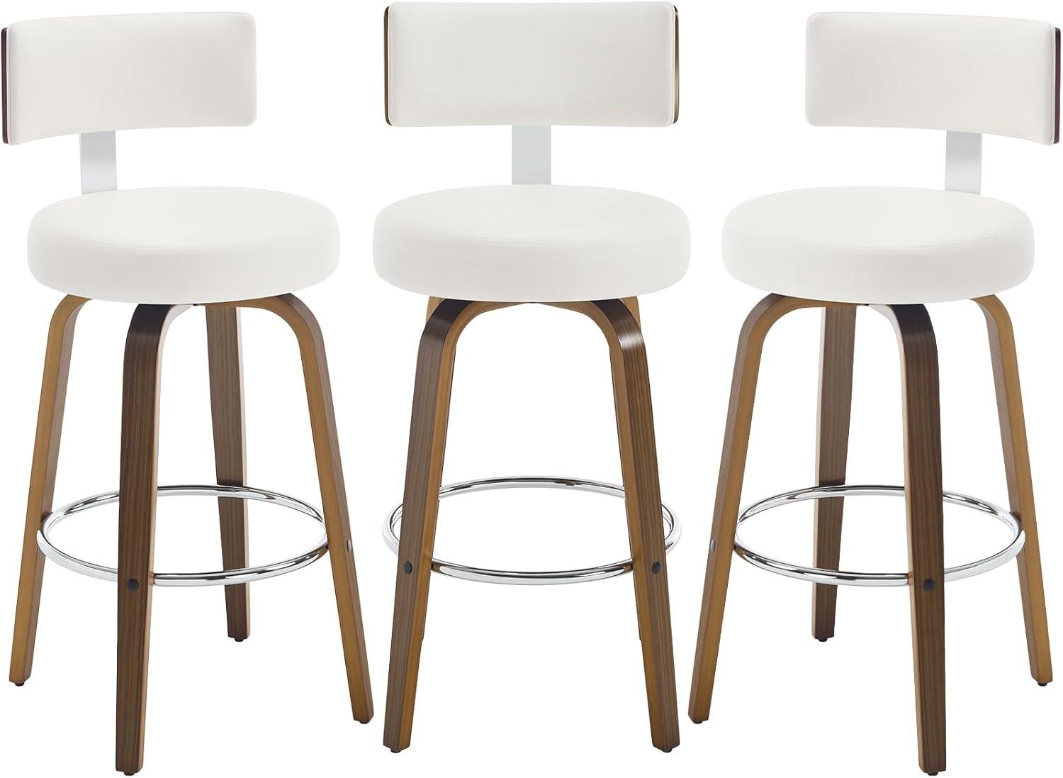 Swivel Upholstered Counter & Bar Stool