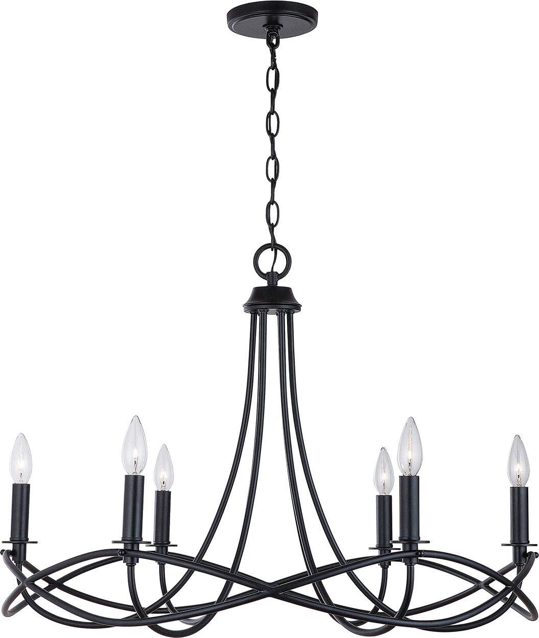 6 - Light Dimmable Classic / Traditional Chandelier