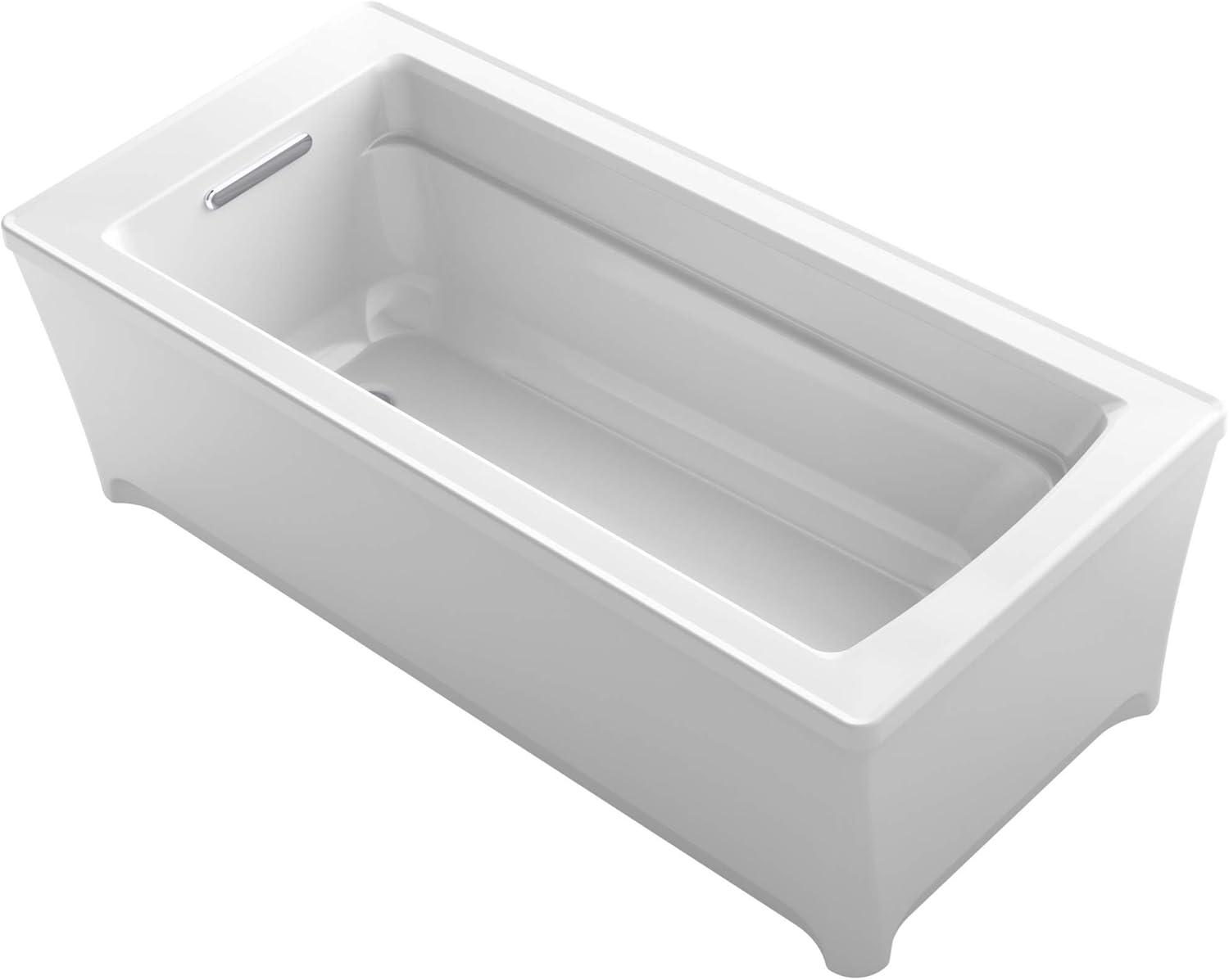 Archer® 68" x 32" Freestanding Soaking Acrylic Bathtub