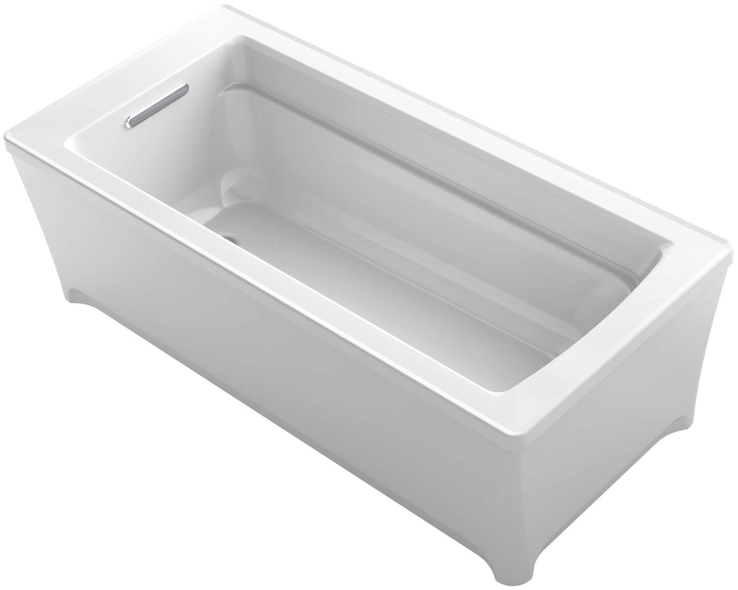 Archer® 68" x 32" Freestanding Soaking Acrylic Bathtub