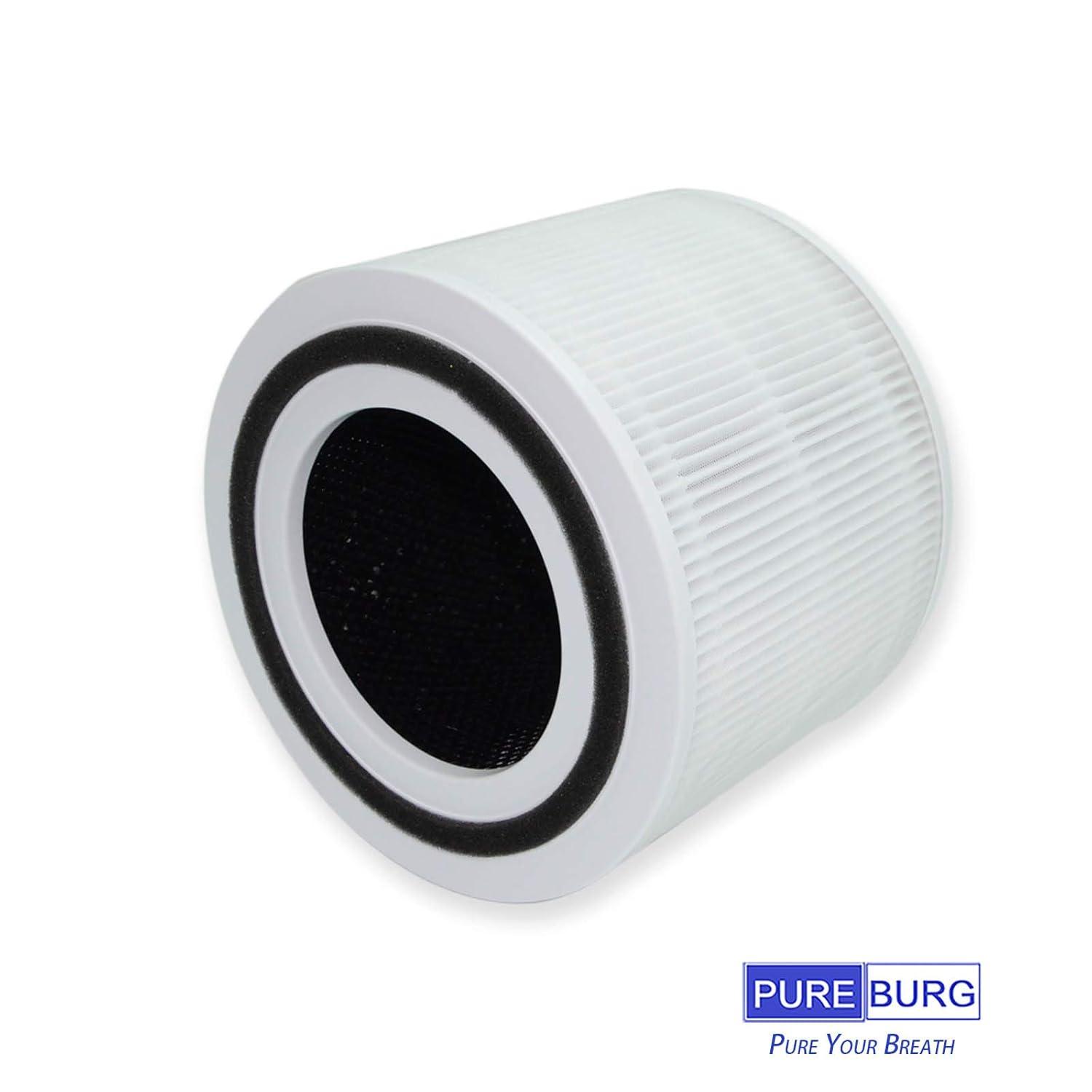 2-Pack Core 300 Replacement Filter for LEVOIT Core 300 and Core 300S Air Purifier, H13 True HEPA Filter and Activated Carbon, Replace Core 300-RF