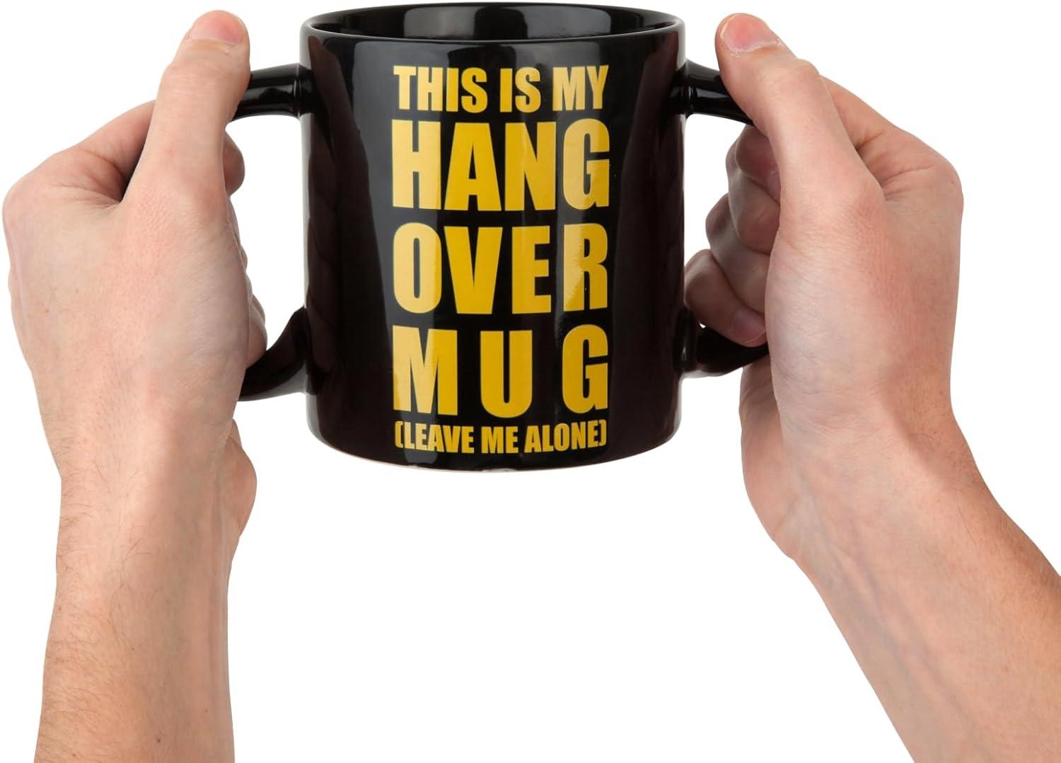 BigMouth Inc. Hangover Coffee Mug - Funny Coffee Cup Holds 24 oz. of Coffee or Tea, Makes a Great Gift