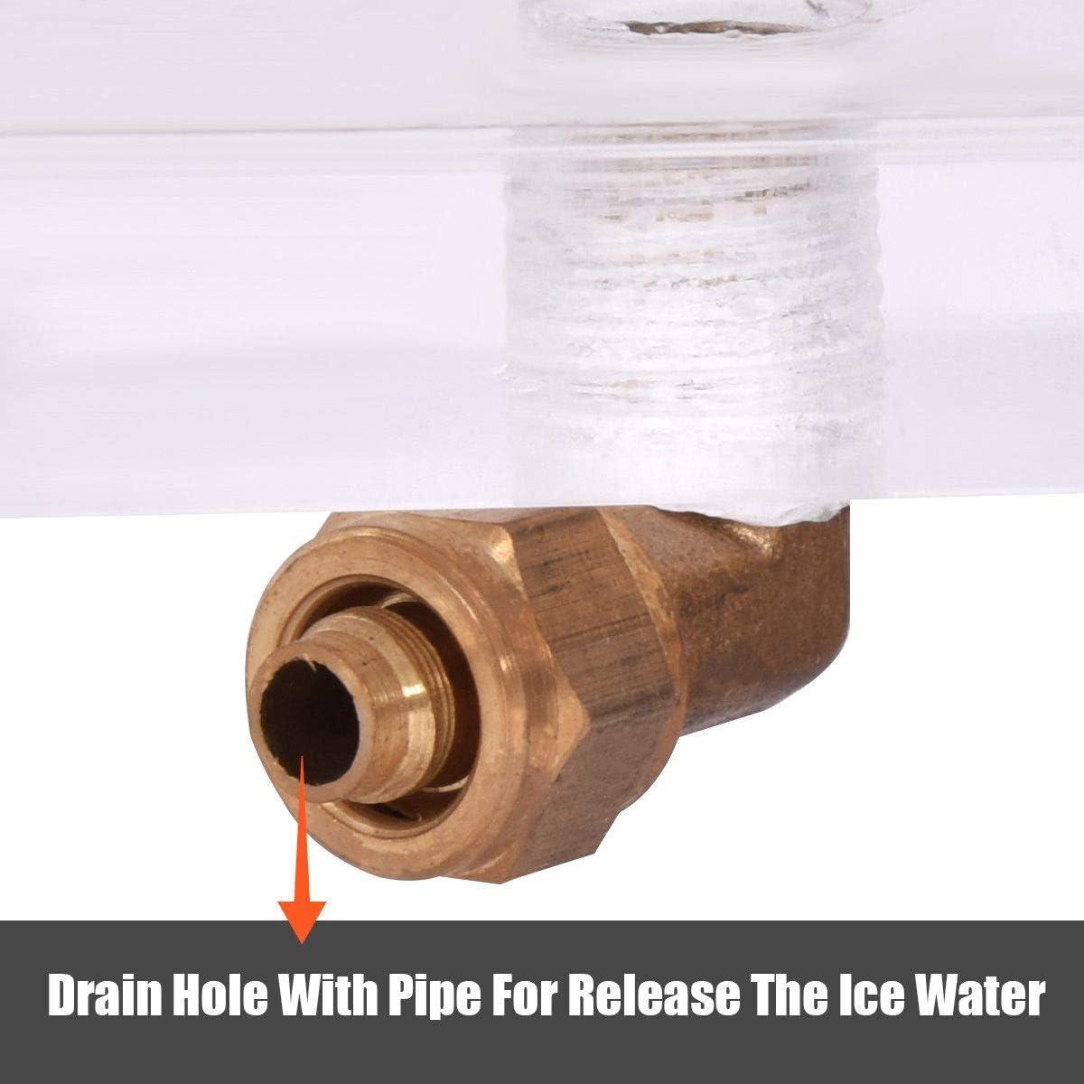 Costzon Commercial Snow Cone Machine, 440lbs/H Stainless Steel Ice Shaver with Dual Blades, 110V Electric Snow Cone Maker, Shaved Ice Machine with Safety On/Off Switch for Home, Party, Restaurant, Bar