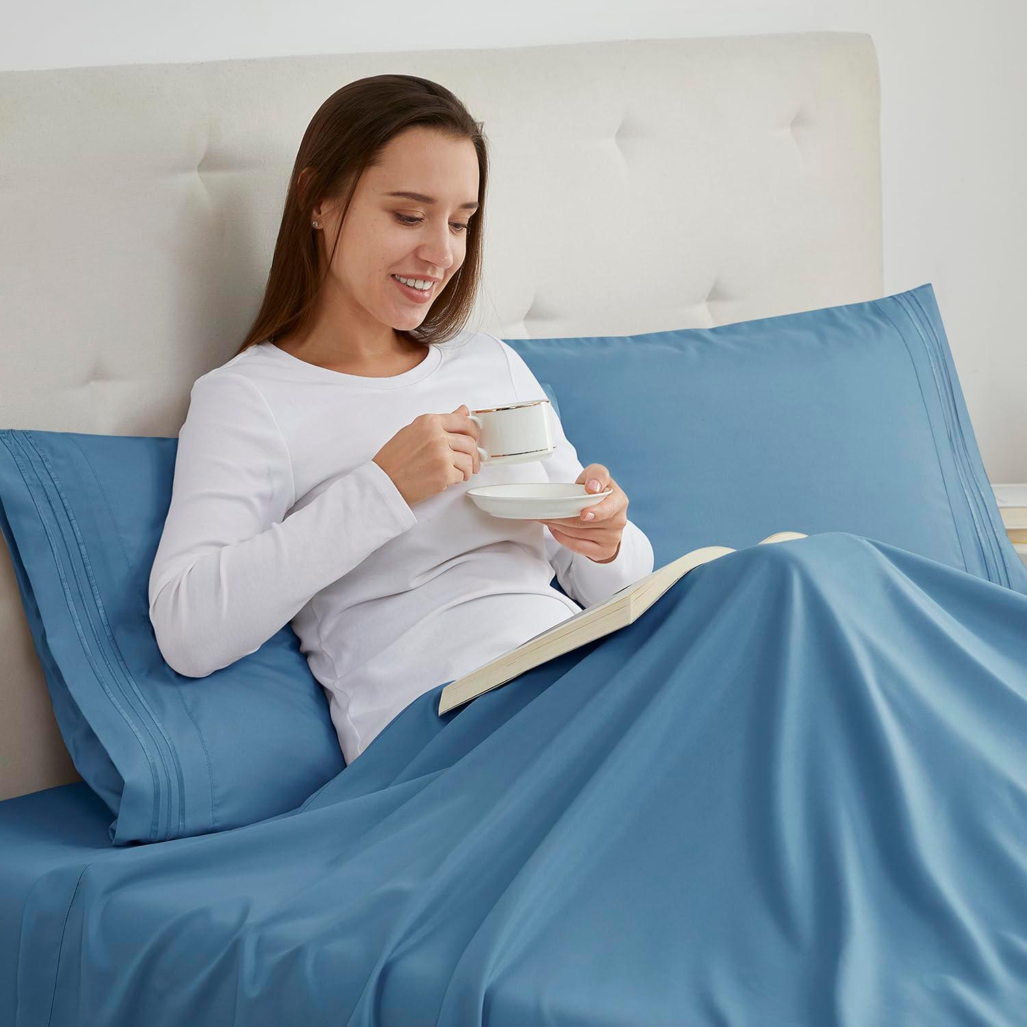 Bare Home Microfiber Pillowcase Set Envelope Closure