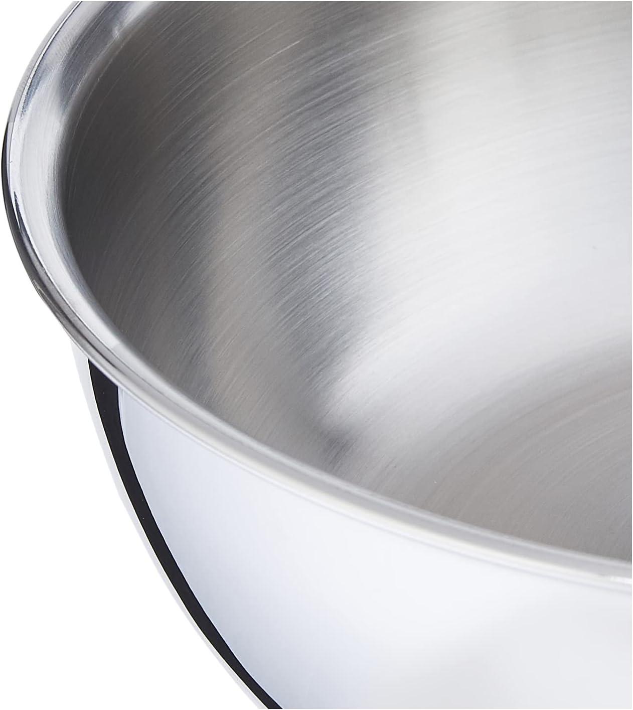 Le Creuset Stainless Steel Saucier Pan with Lid