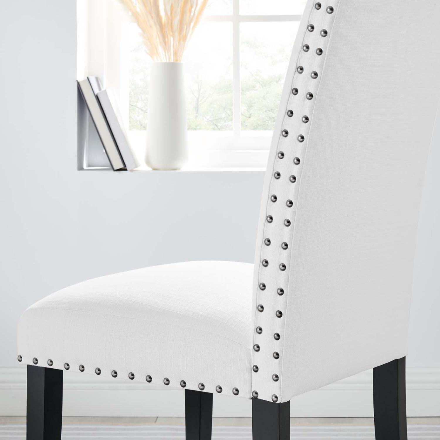 Modway Parcel Dining Upholstered Fabric Side Chair