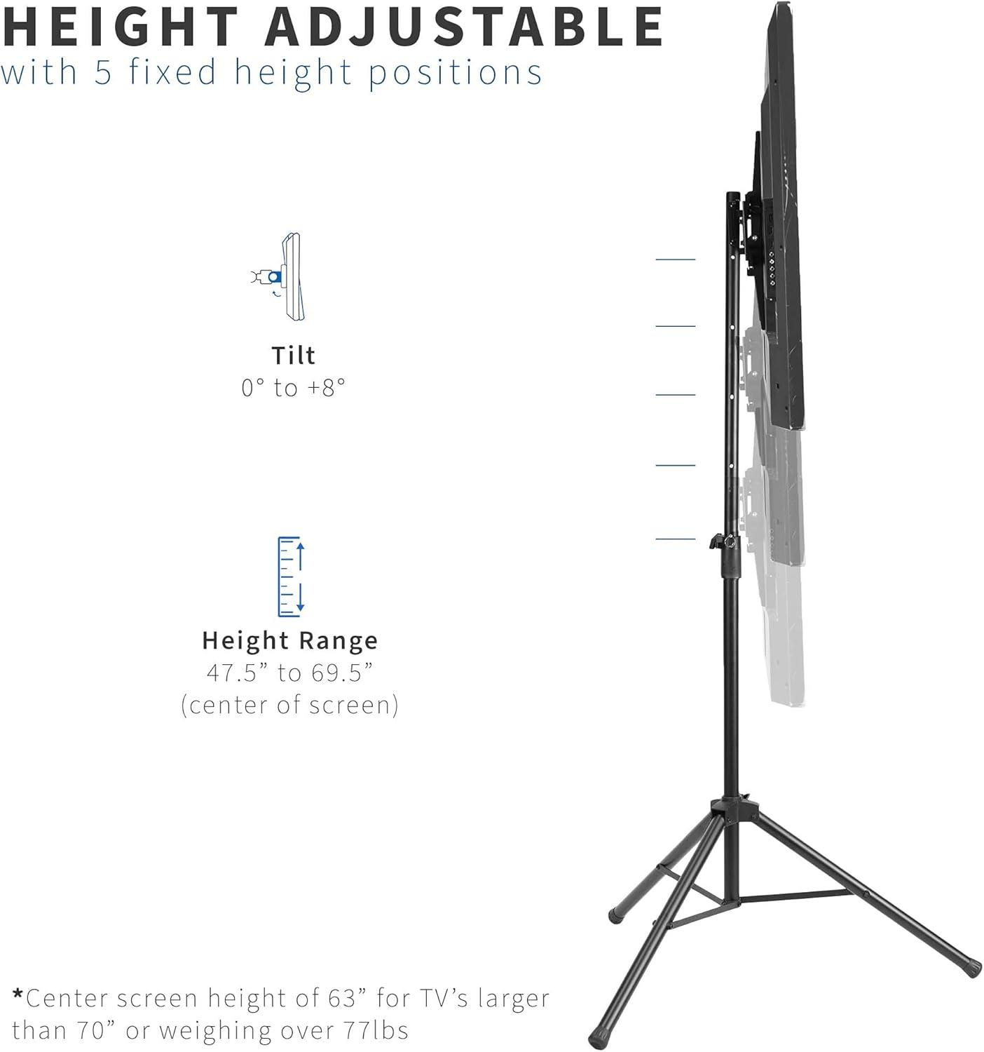 Vivo Portable TV Tripod