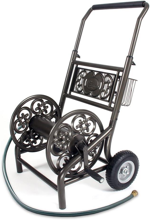 Liberty Garden 200' Decorative 2 Wheel Hose Reel Cart