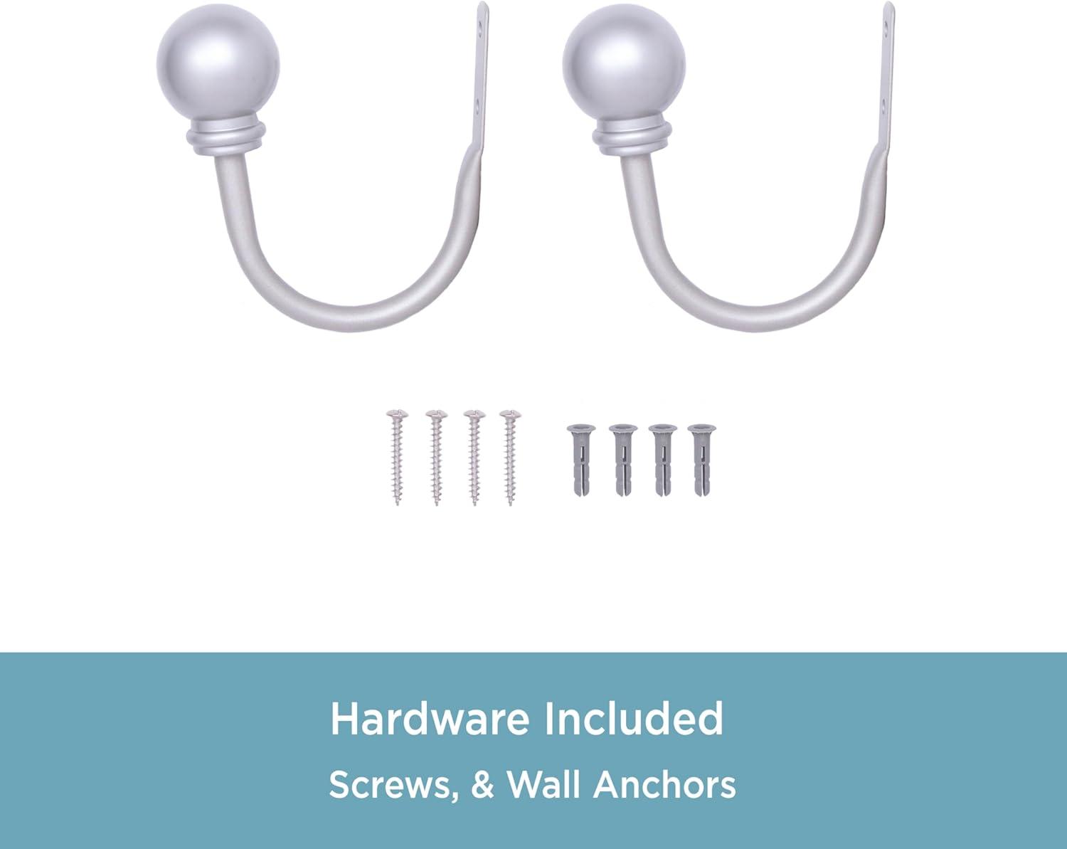 Kenney Kenney Decorative Ball Holdbacks For Curtains And Drapes (Set of 2)