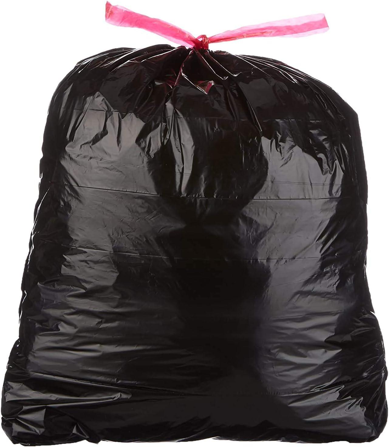 Ultrasac 8 Gallon Black Plastic Trash Bags - Pack of 400