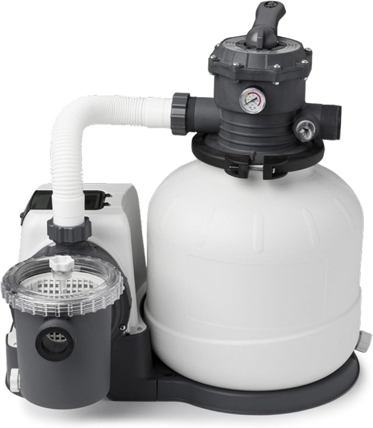Intex 26647EG 2800 GPH Sand Filter Pump with Automatic Timer
