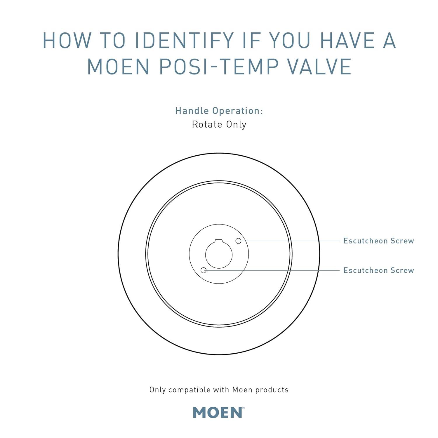 Moen Align Eco-Performance Posi-Temp Shower Trim Kit, Valve Required