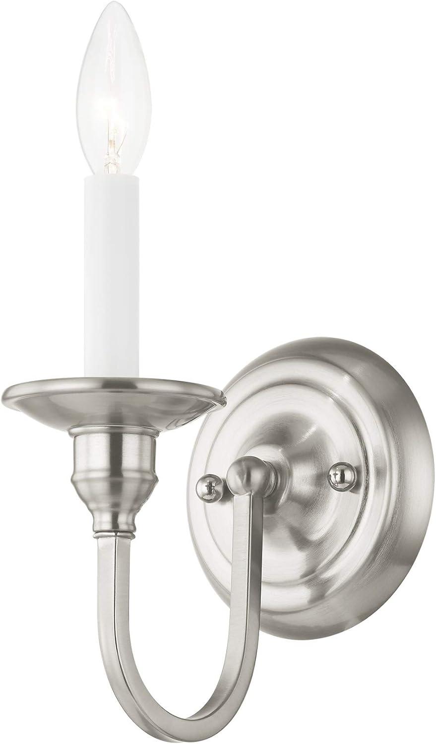 Livex Lighting - Cranford - 1 Light Wall Sconce in Farmhouse Style - 5 Inches