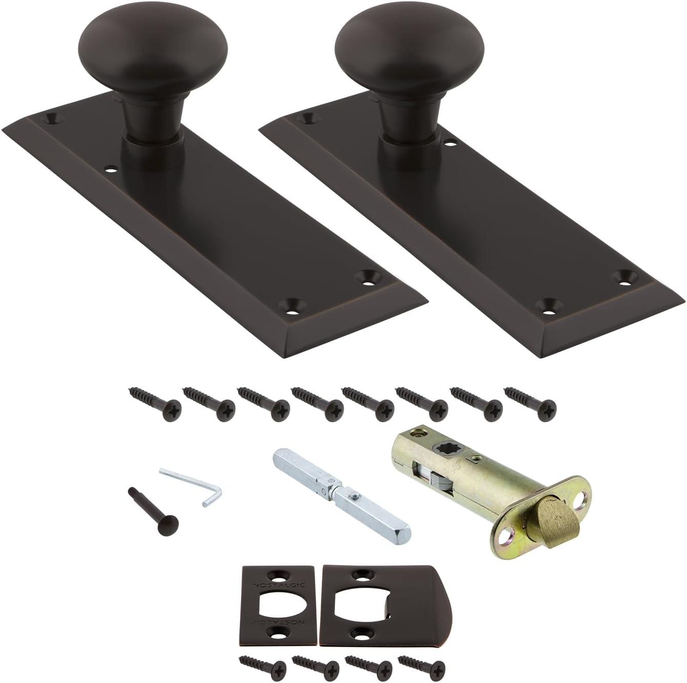 New York Plate with New York Door Knob