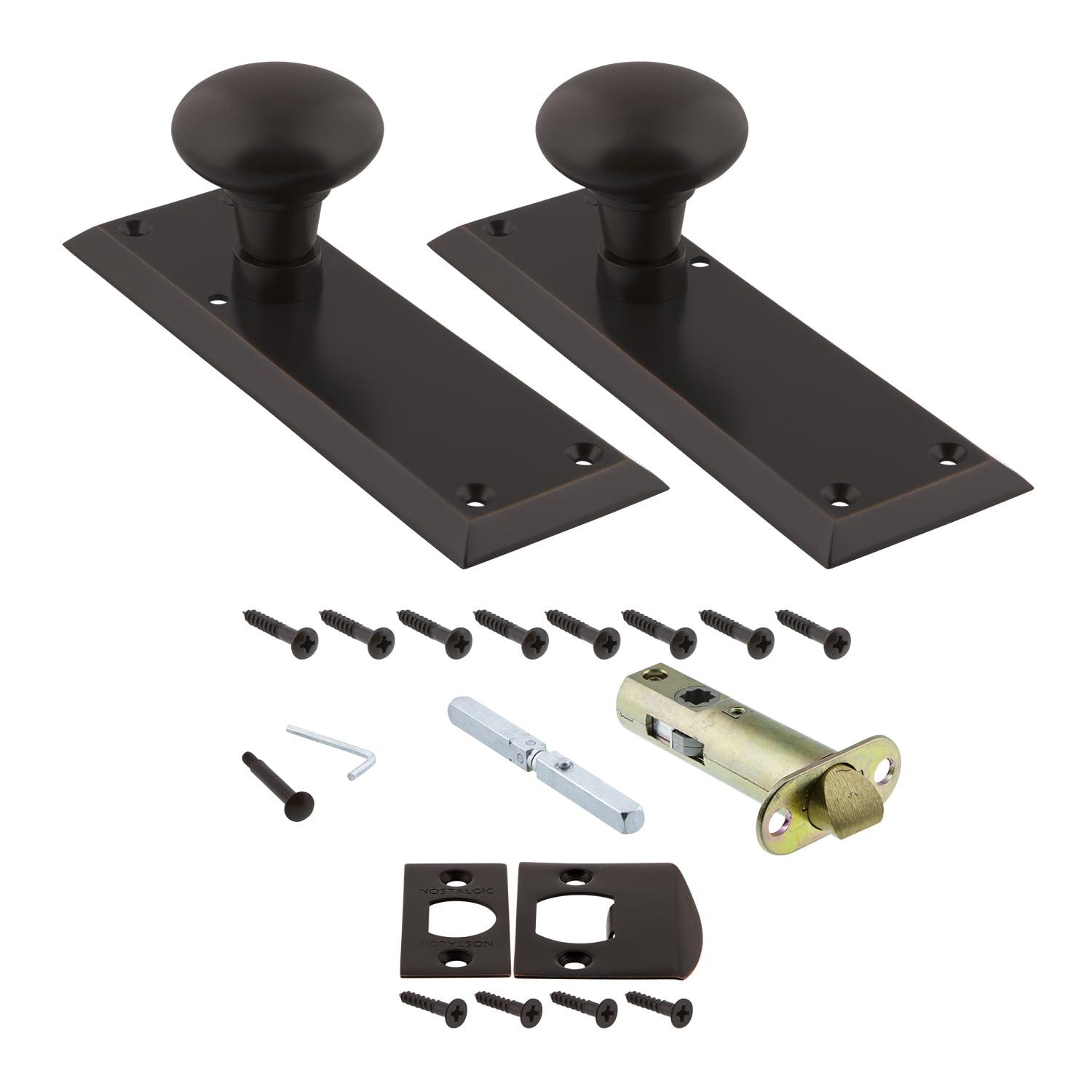 New York Plate with New York Door Knob