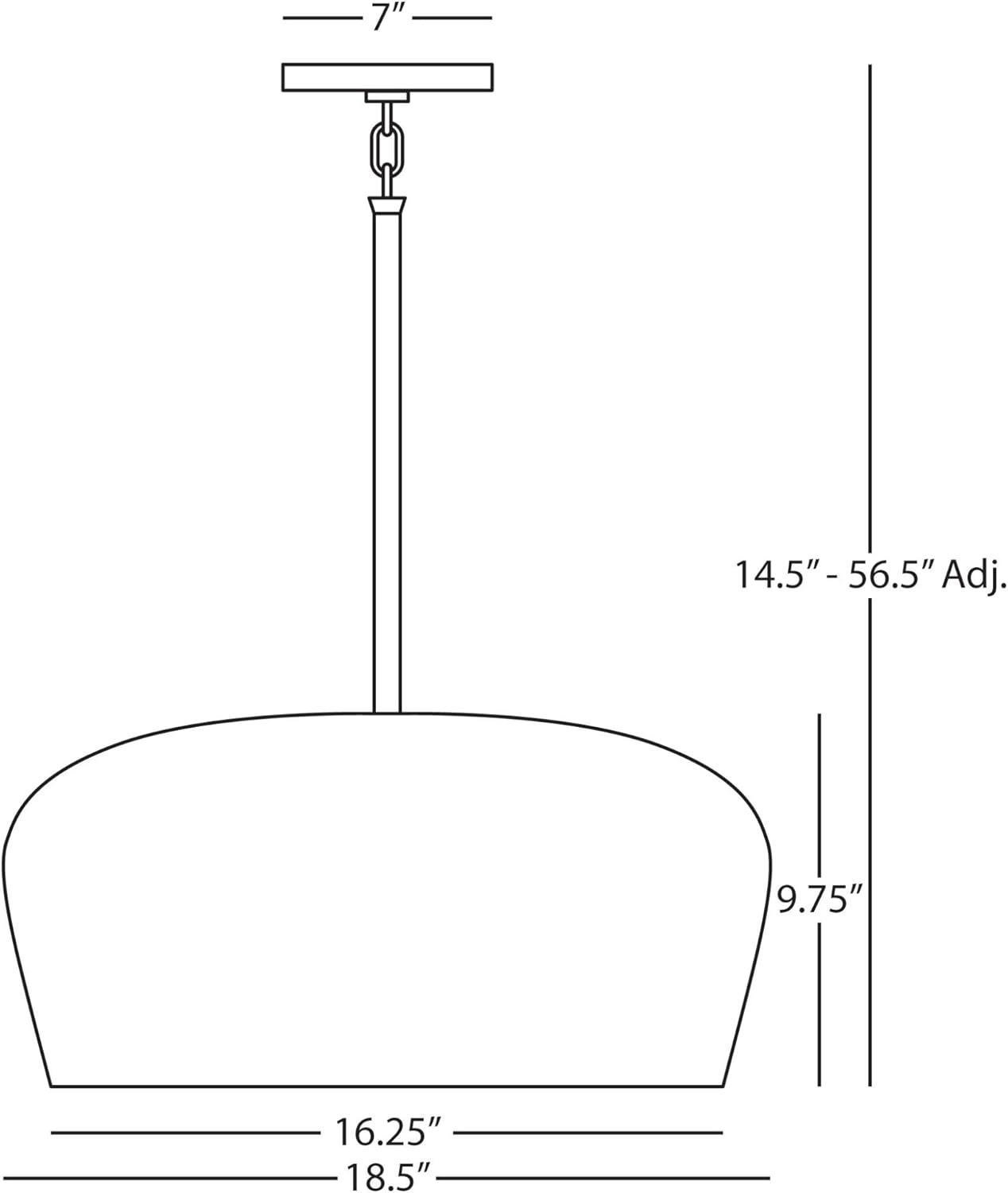 Galaxy 1 - Light Warm Brass Single Pendant