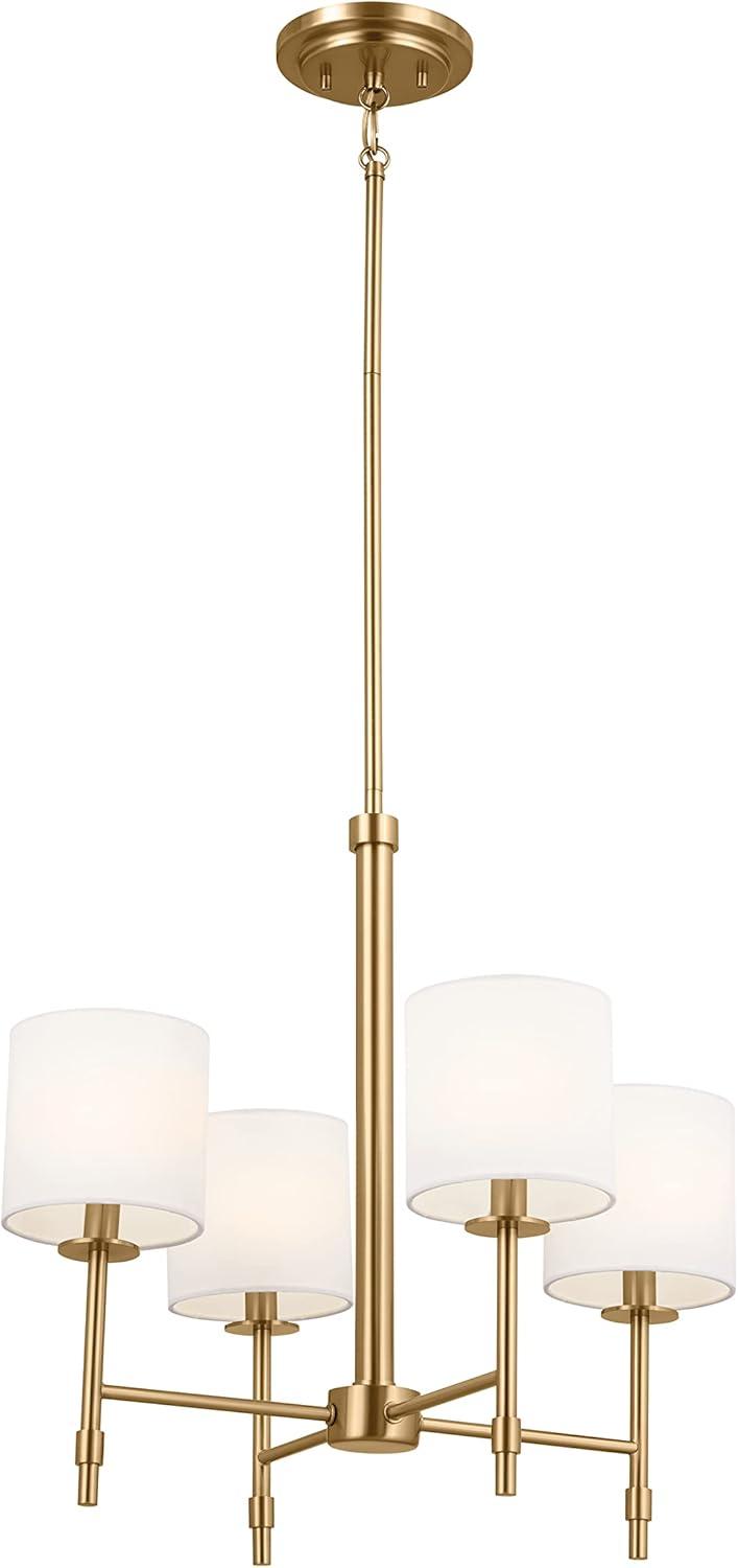 Kichler Lighting Ali 4 - Light Chandelier in  Brushed Natural Brass