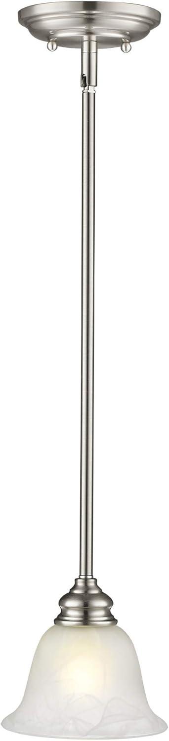 Livex Lighting Essex 1 - Light Pendant in  Brushed Nickel