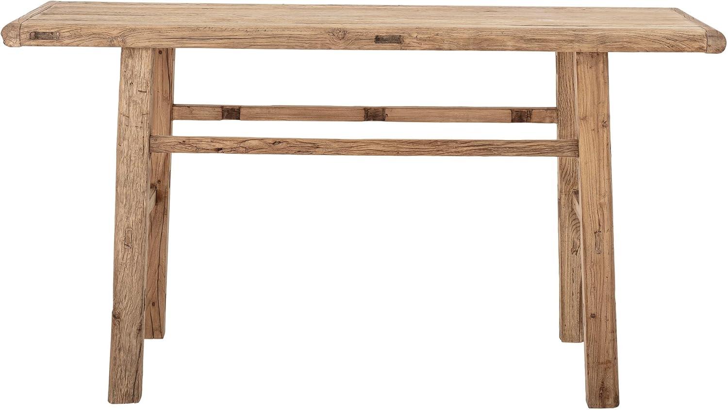 Storied Home Elm Wood Console Table Natural