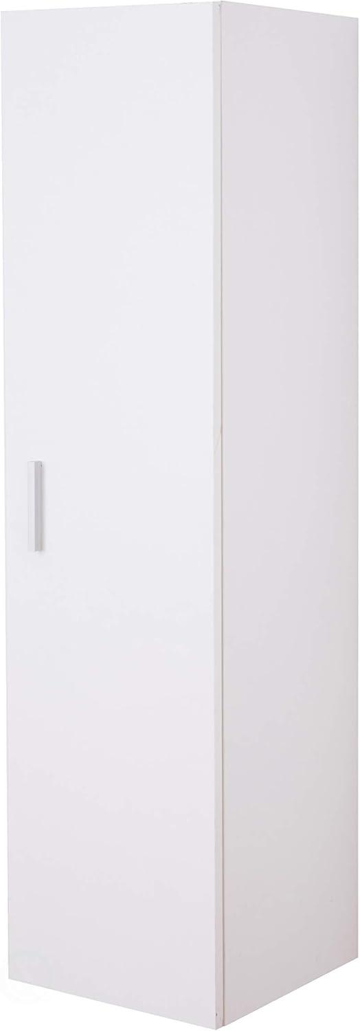 Modern Long Bathroom Wall Mounted Cabinet, White