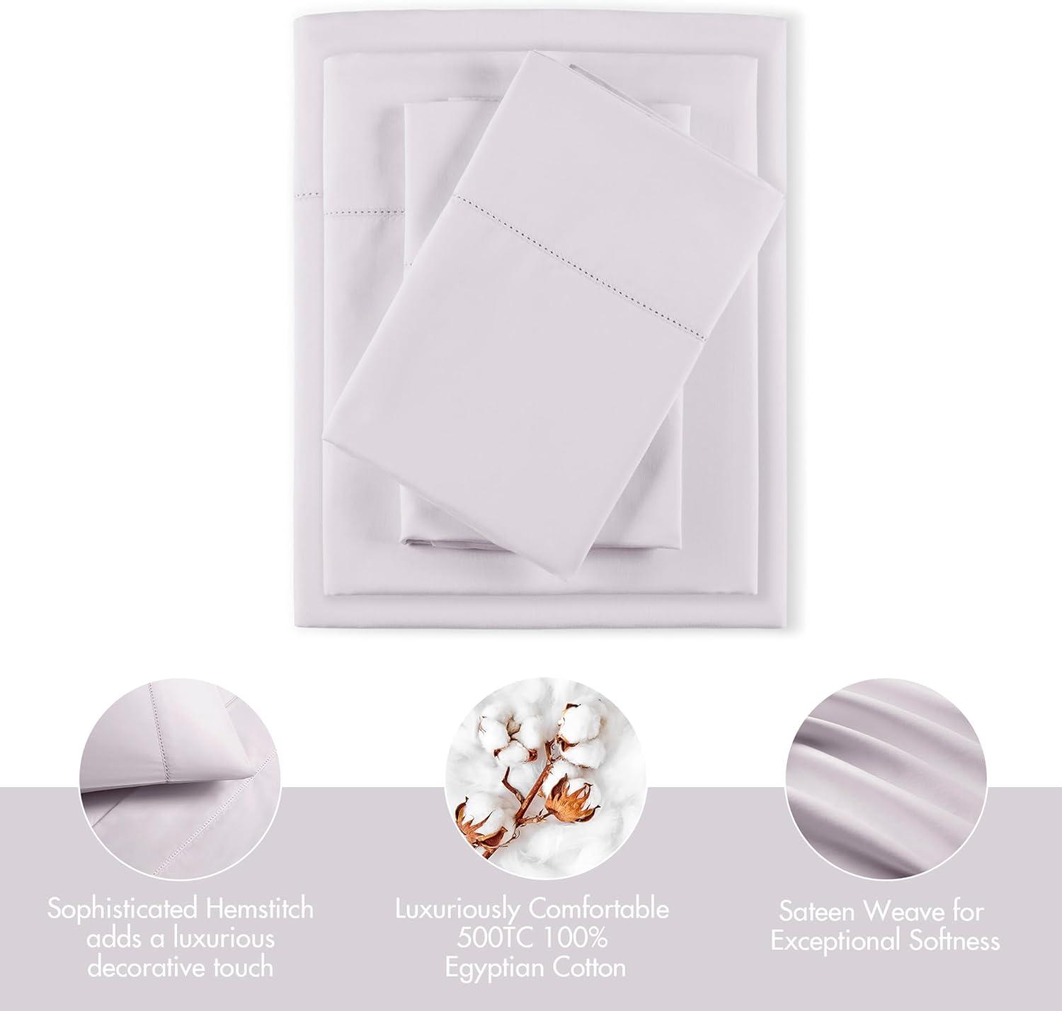 500 Thread Count Cotton Deep Pocket Sheet Set - Madison Park