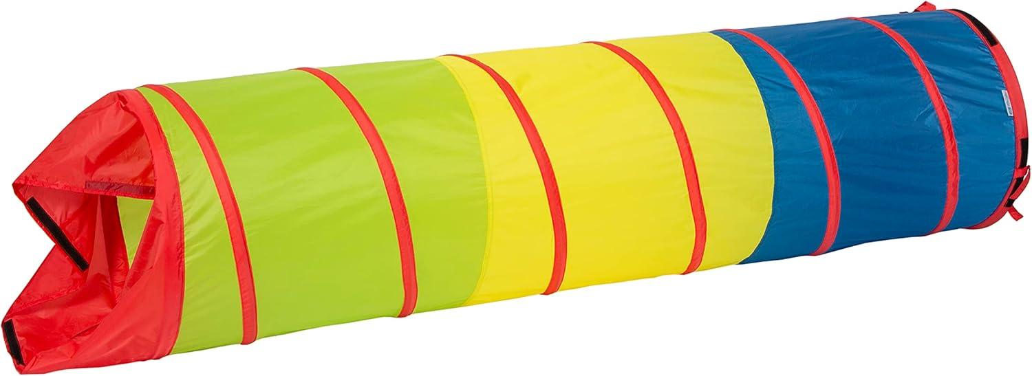 Pacific Play Tents 20560 Primary Color 6' Play Tunnel Kids Camping Outdoor Play