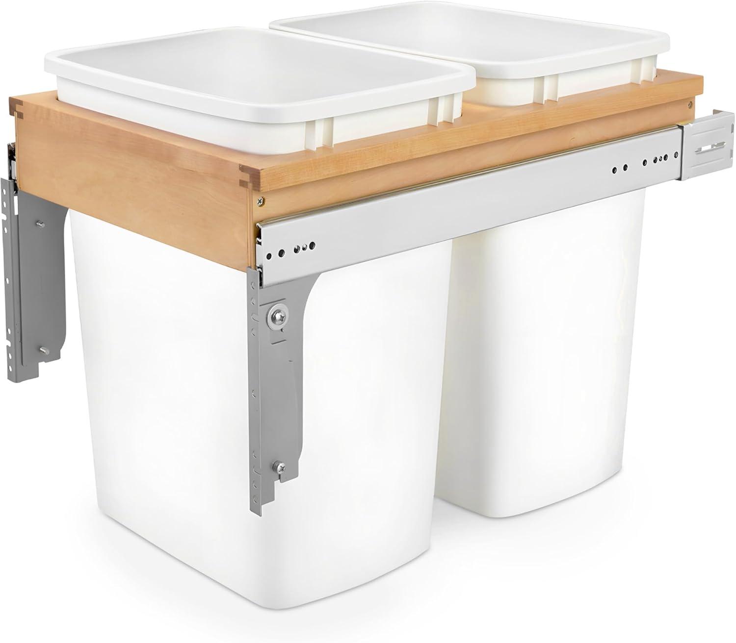 Rev-A-Shelf Rev-A-Shelf Single Pullout Top Mount Trash Can