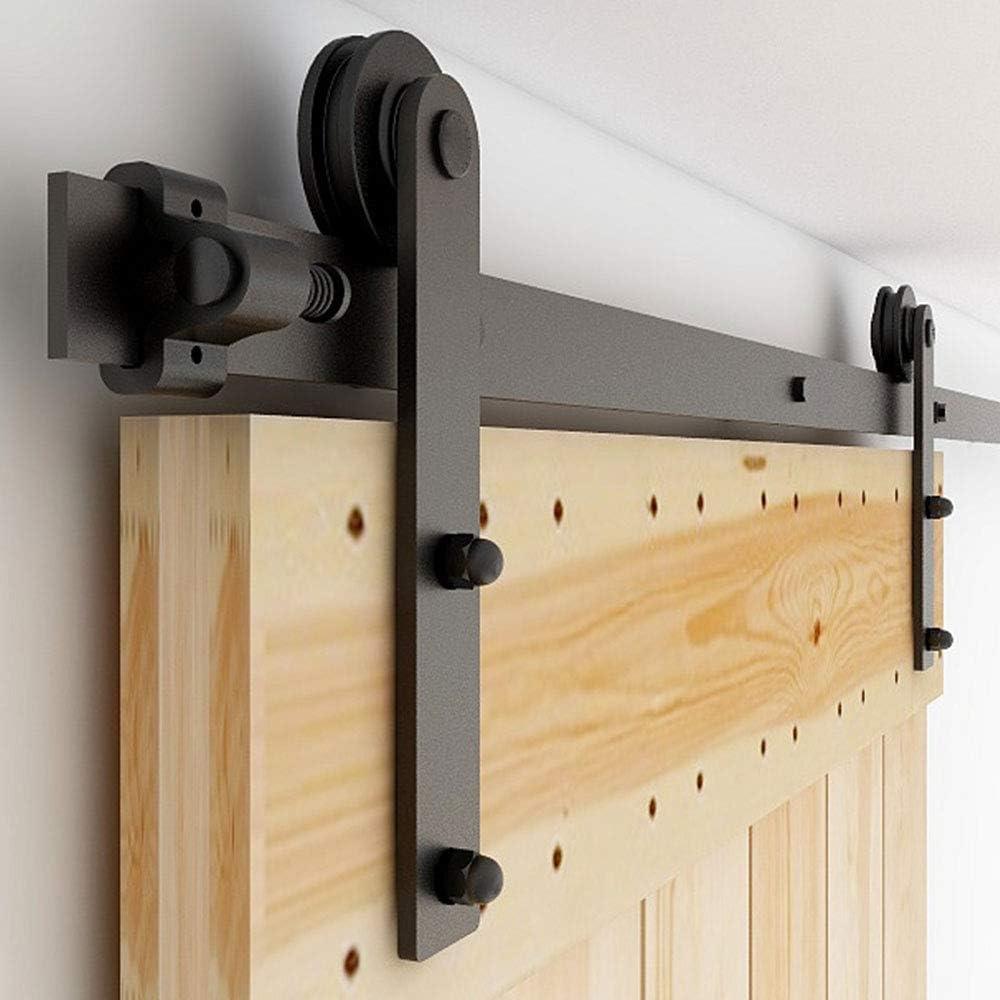 CCJH 4FT Sliding Barn Door Kit - Stylish & Durable Solution for Closet/Kitchen Doors