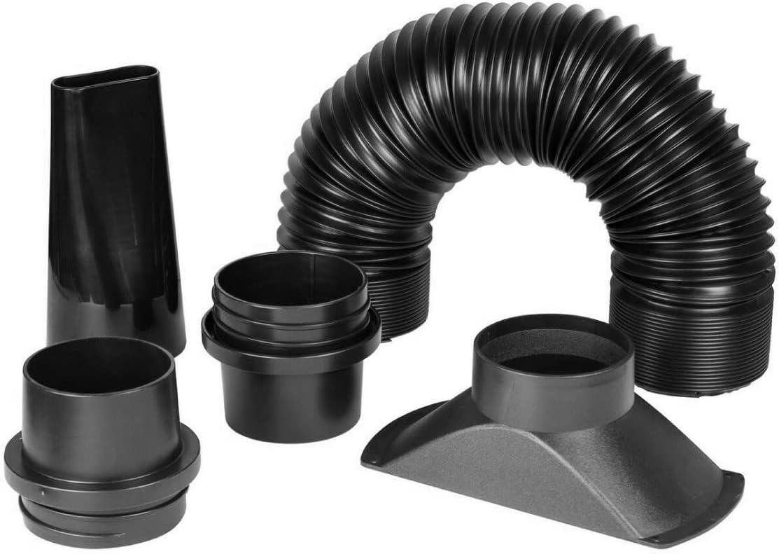 POWERTEC 4-Inch Dust Collection Flexible Hose and Fitting Kit (70207)