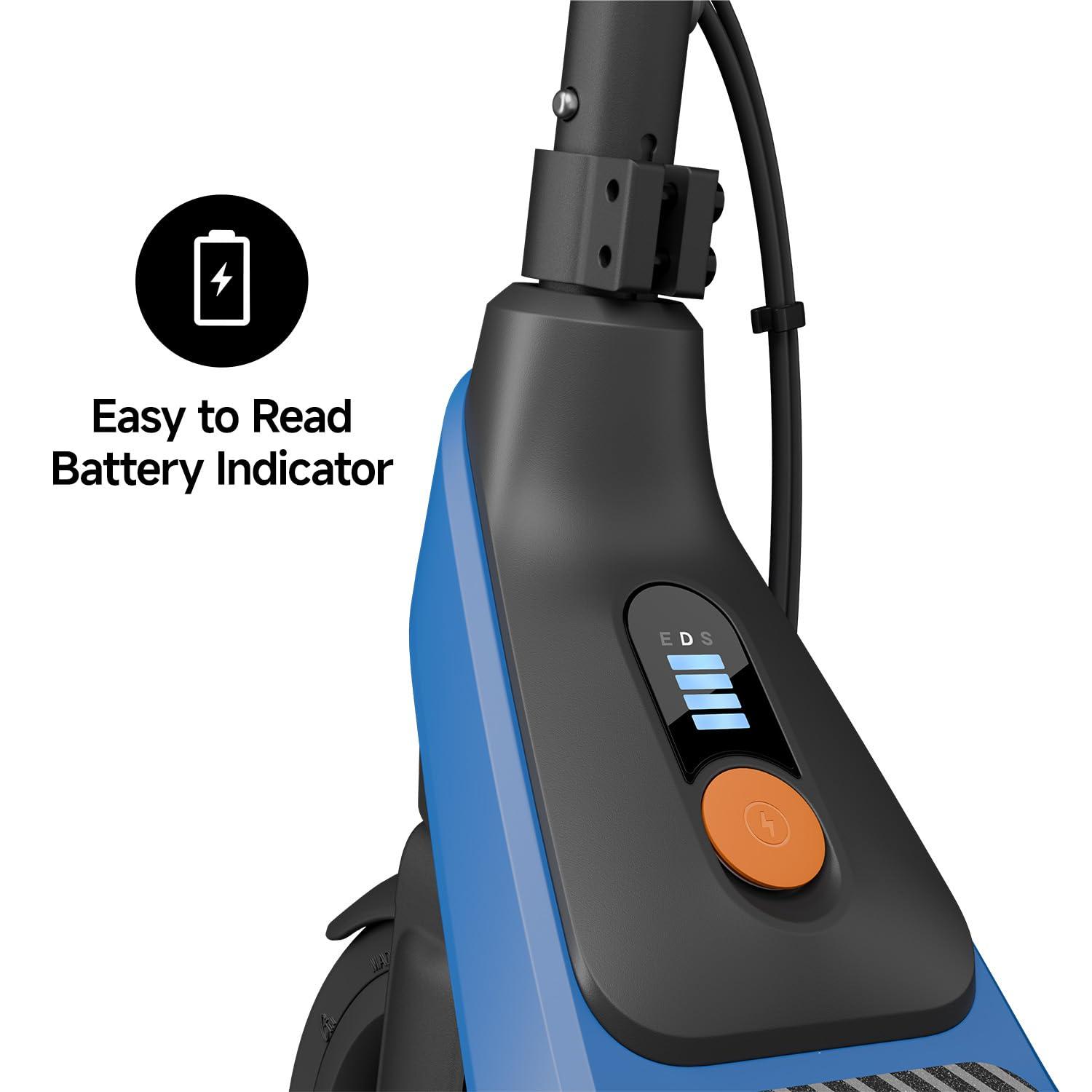 Segway Ninebot C2 Lite Electric Scooter - Blue