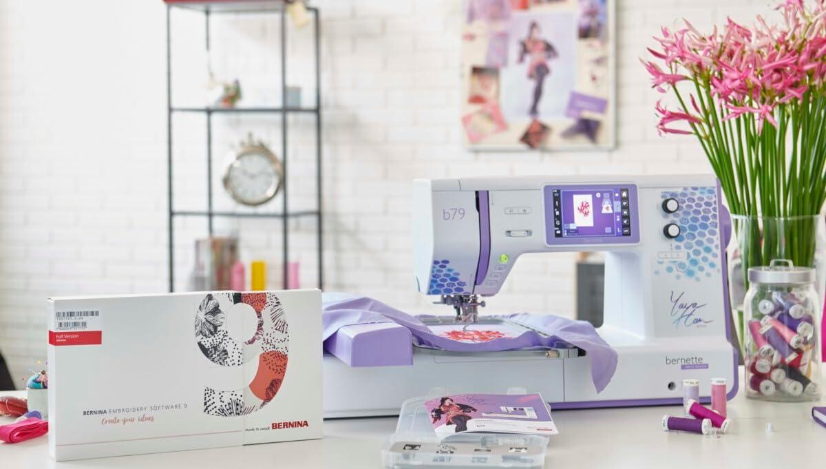 Bernette b79 Yaya Han Special Edition Sewing and Embroidery Machine
