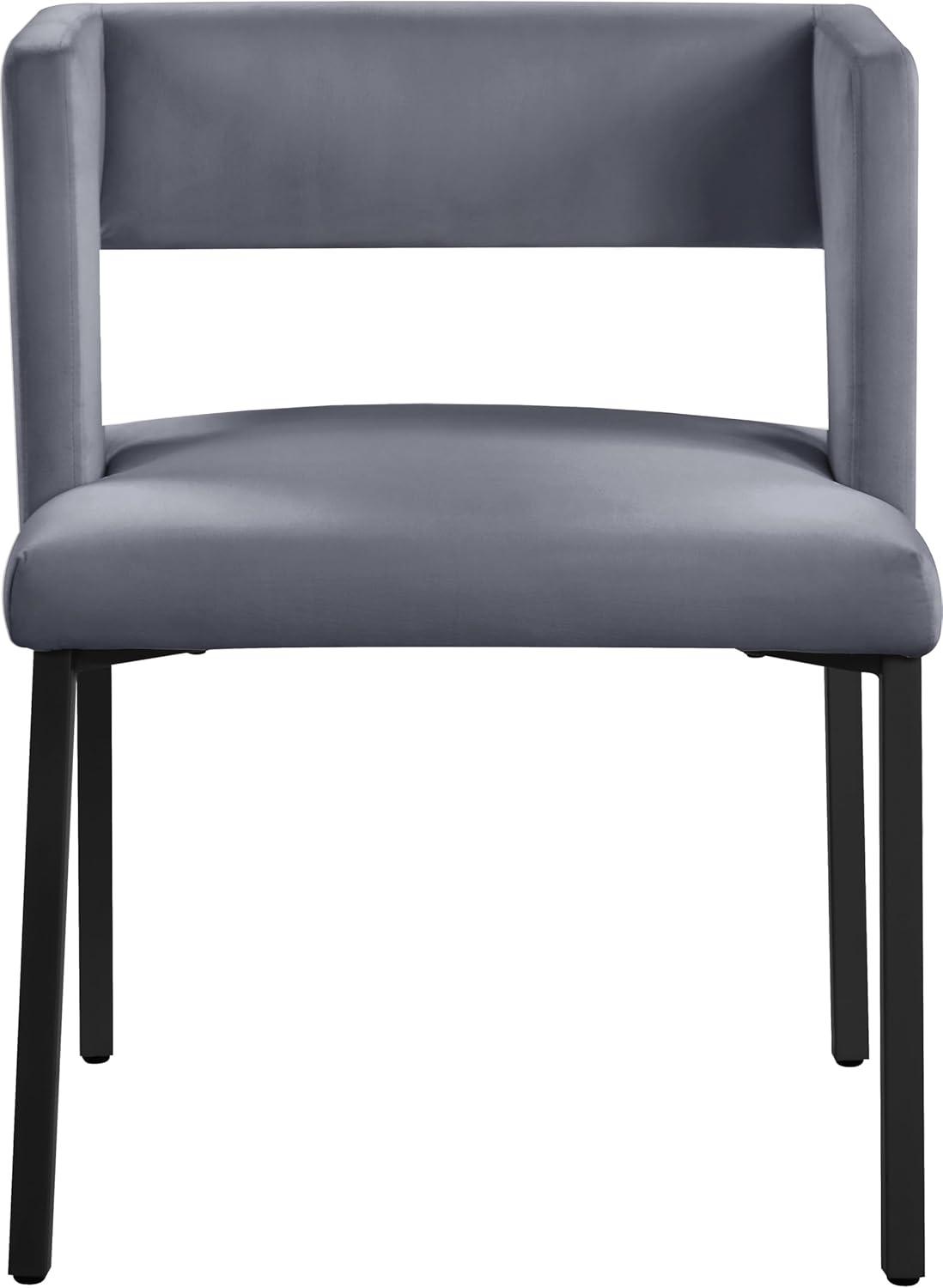 Inga 19'' H Velvet Upholstered Side Chair