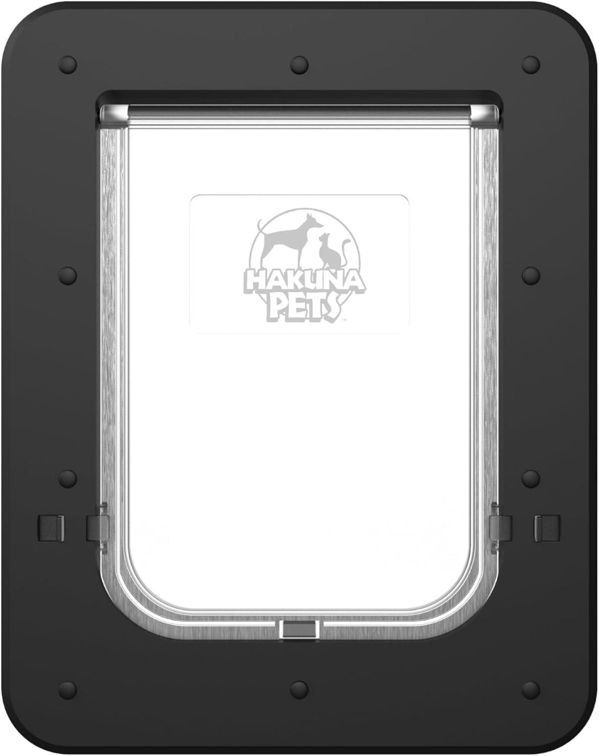 Hakuna Pets 10.31'' W x 13.19'' H Plastic Pet Door