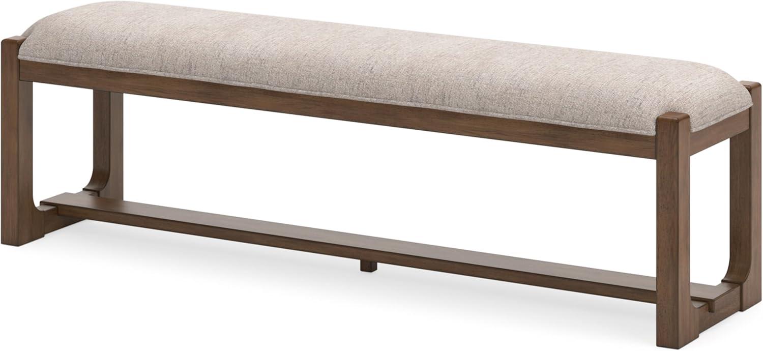 Signature Design by Ashley Cabalynn Farmhouse 63" Dining Bench, Light Brown