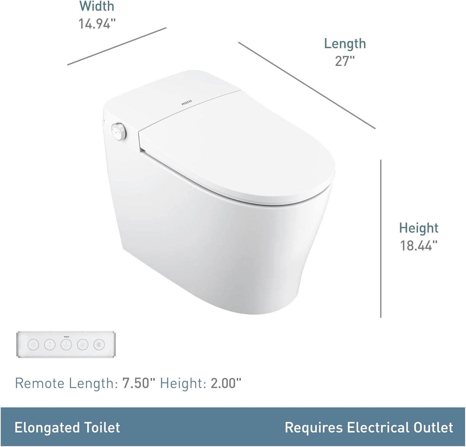 2-Series Electronic Toilet with Auto Flush and Remote