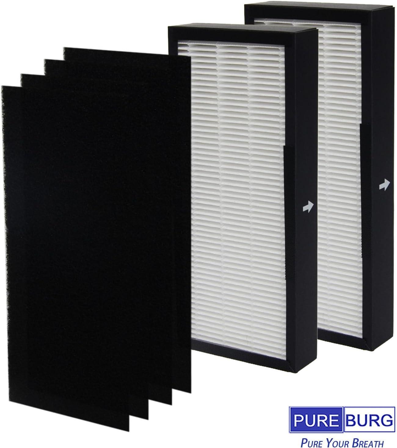 LifeSupplyUSA True HEPA Filter Replacement Compatible with Alen TF30 for T100 and T300 Air Purifier