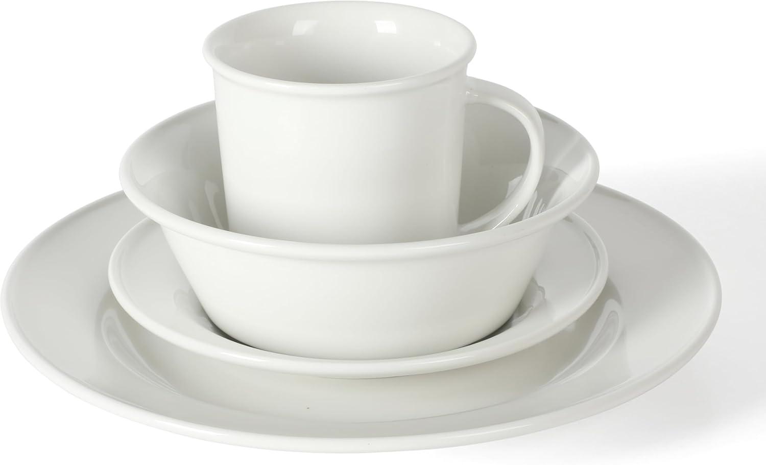 Martha Stewart Cliffield Ceramic Dinnerware Set - Service for 4