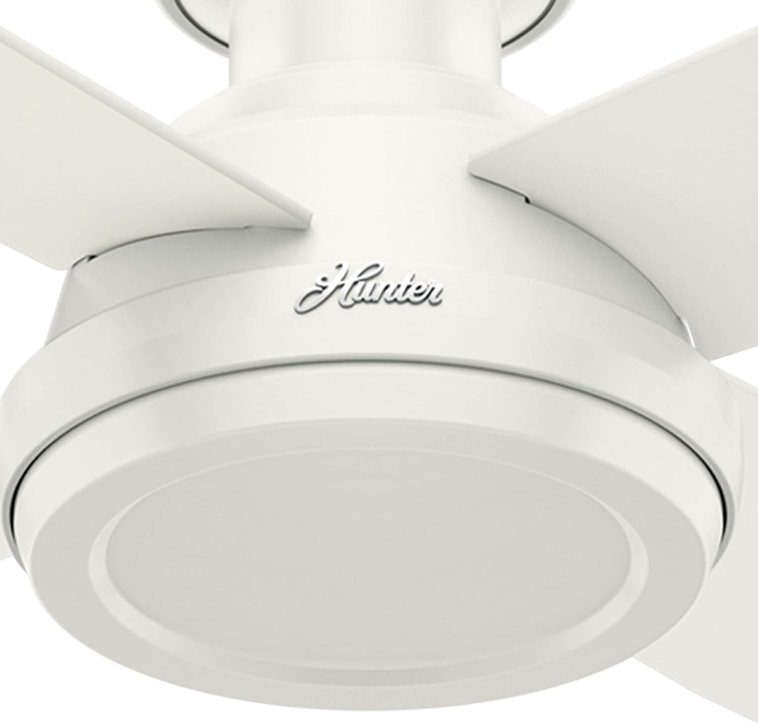 52" Dempsey 4-Blade Flush Mount Ceiling Fan with Remote Control