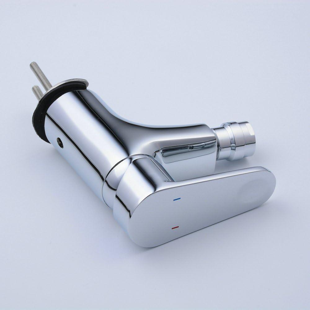 Beelee BL6787 Bath Bidet Faucet Single Hole with Metal Lever Handle