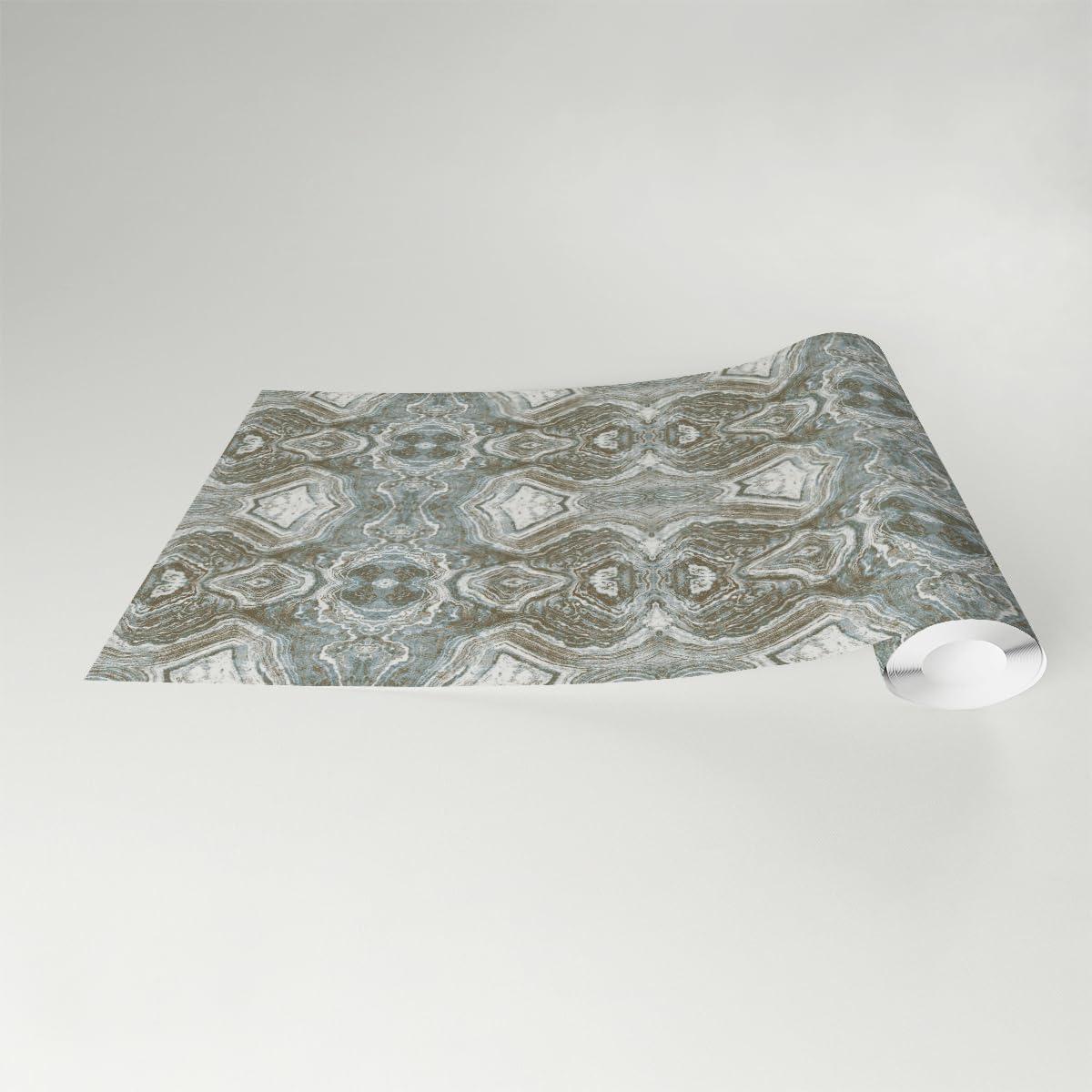 Mineral Springs Patina Abstract Vinyl Peel and Stick Wallpaper Roll ( Covers 30.75 sq. ft. )