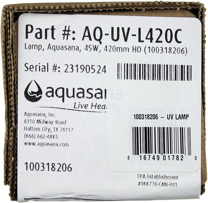 Aquasana UV Replacement Lamp for WH Water Filter System - Max Flow UV Replacement Lamp - AQ-UV-L420C