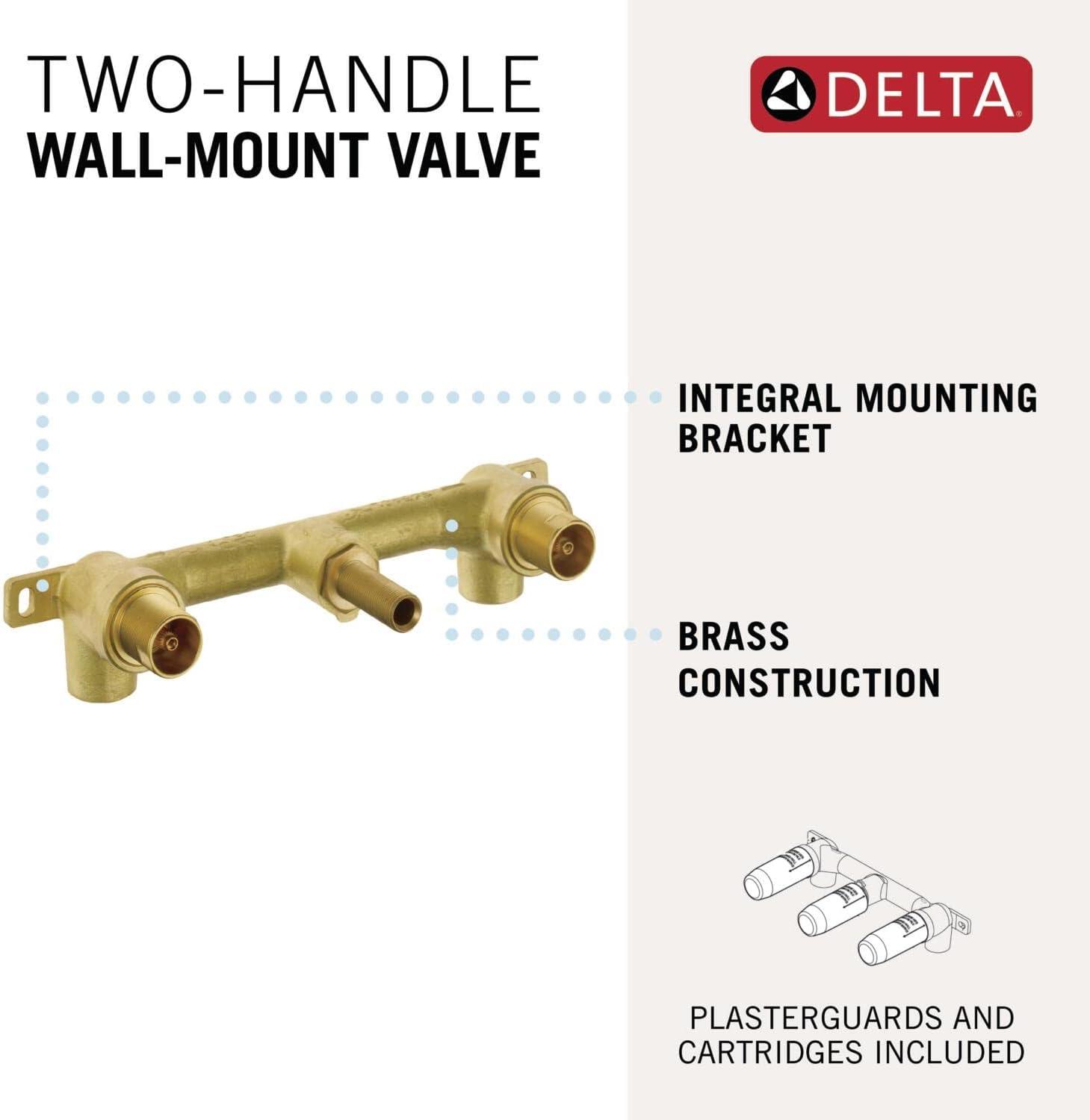 Ara Wall Mount Lavatory Rough-In Valve