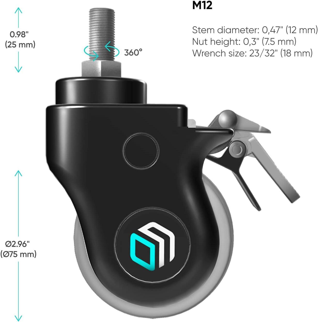 ONKRON Onkron Designer Caster Wheels